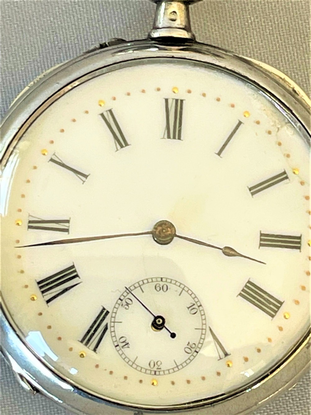A superb Victorian silver travelling watch case/clock View XIII