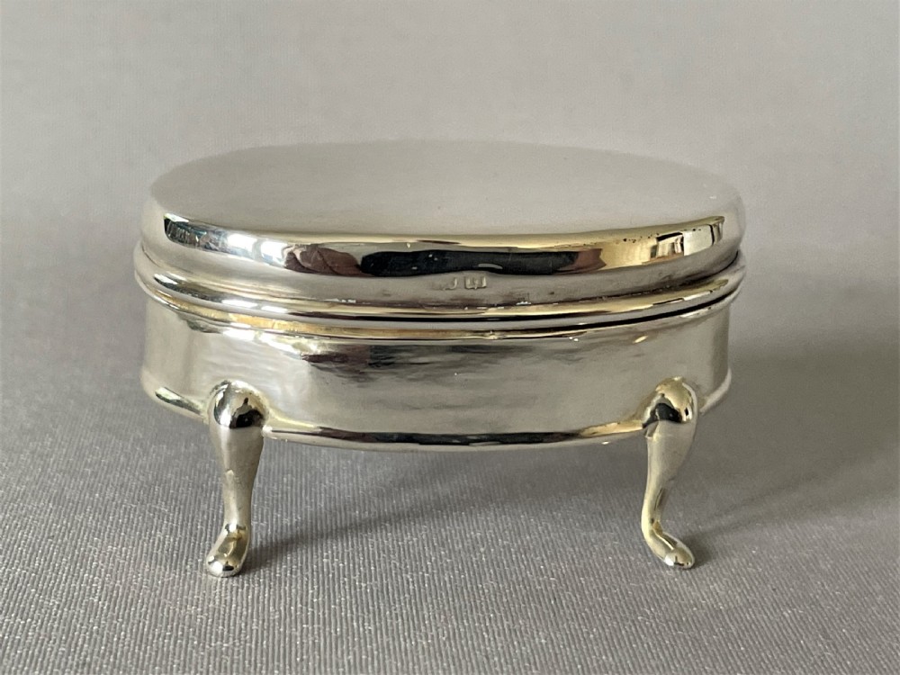 A Novelty Silver Ring/small Trinket Box View II