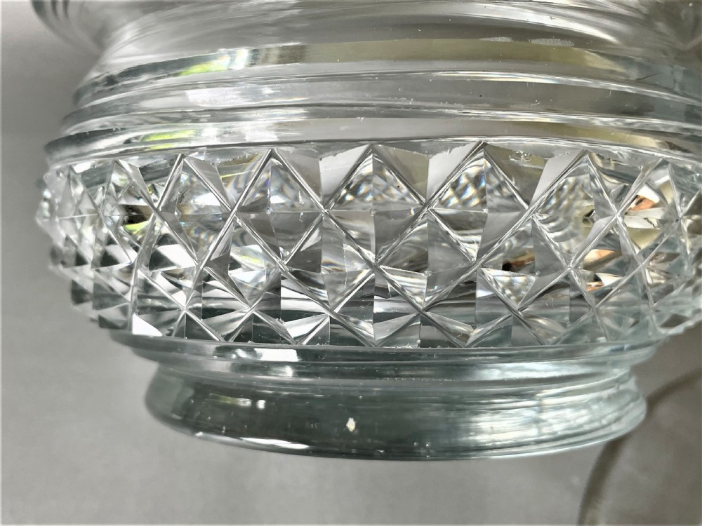 A fabulous Regency period cut glass butter dish View VIII