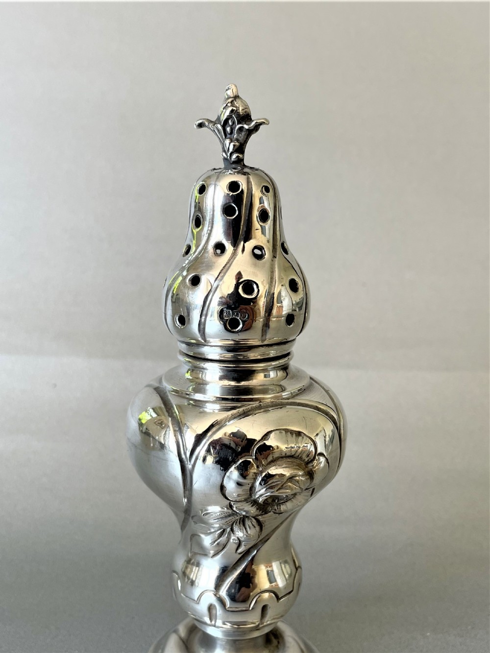 A Berthold Muller Chester silver sugar caster View II