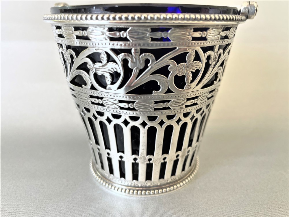 A superb Robert Hennell 18th Century silver cream pail View V