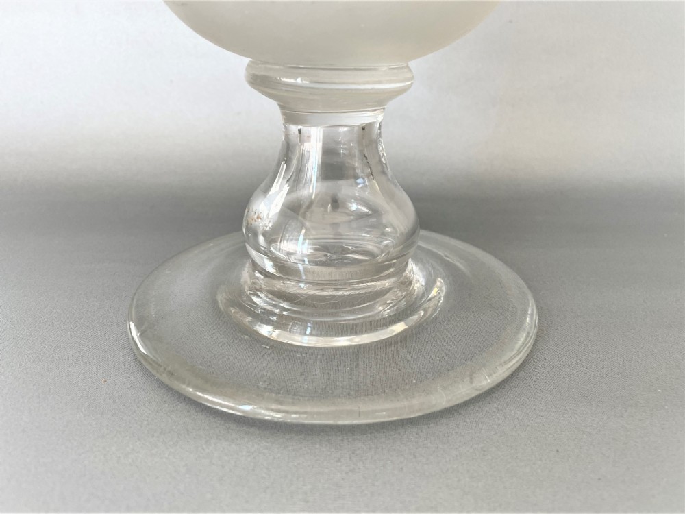 A handsome Victorian frosted celery vase View IV