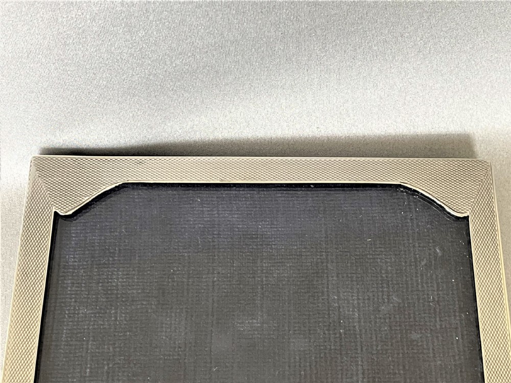 A stylish Art Deco silver photo frame View V