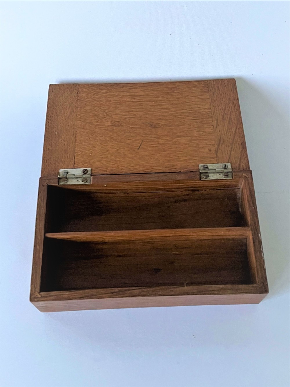 An Edwardian Silver Mounted Hairpins Box View IV