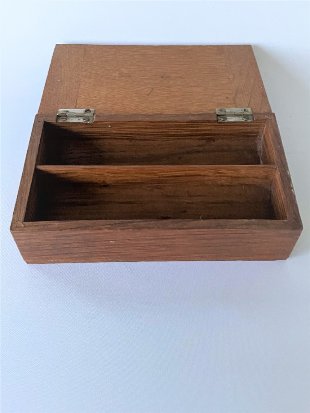 An Edwardian Silver Mounted Hairpins Box View VI