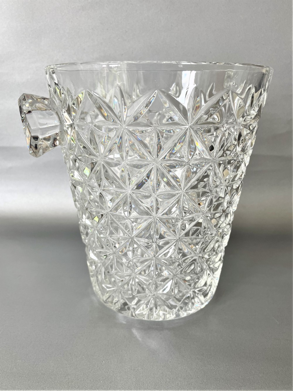 An Art Deco glass champagne bucket View IV