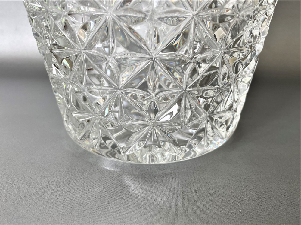 An Art Deco glass champagne bucket View VI