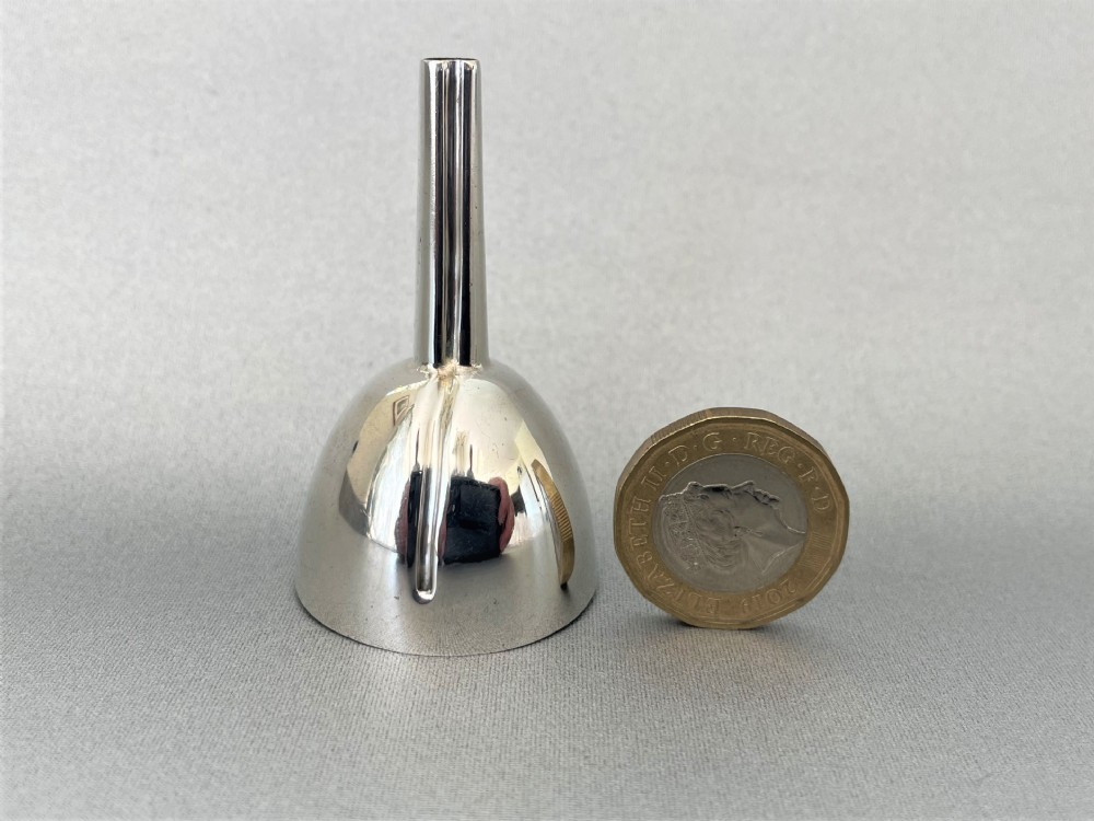 A Rare Victorian Scottish Silver Perfume Funnel View VII