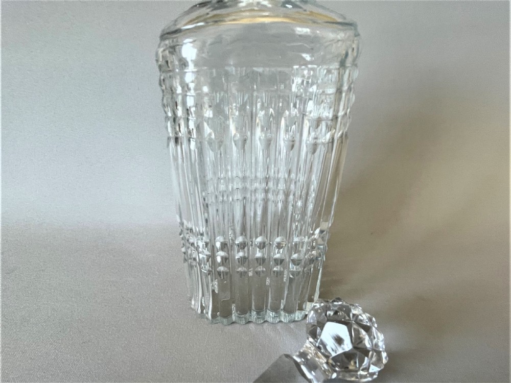 A Charming Georgian Cut Glass Spirit Decanter View III