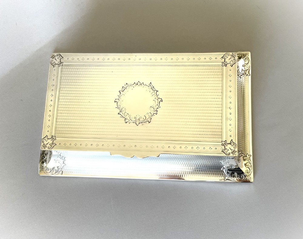 A magnificent Edwardian Sampson Morden large silver cigar box View II