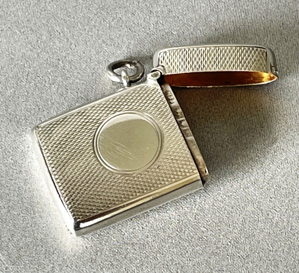 An appealing Edwardian silver vesta View III