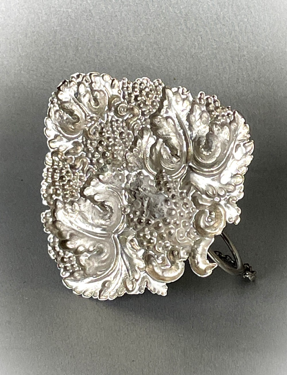 A delightful Georgian small silver chamber stick View IV