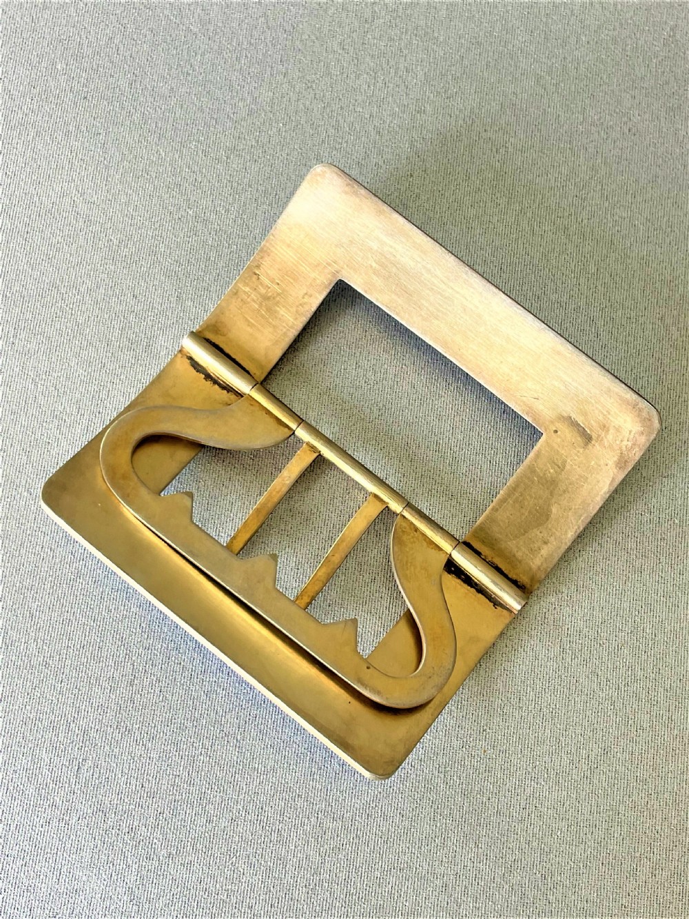 A Stunning Silver Gilt & Guilloche Enamel Buckle View IV