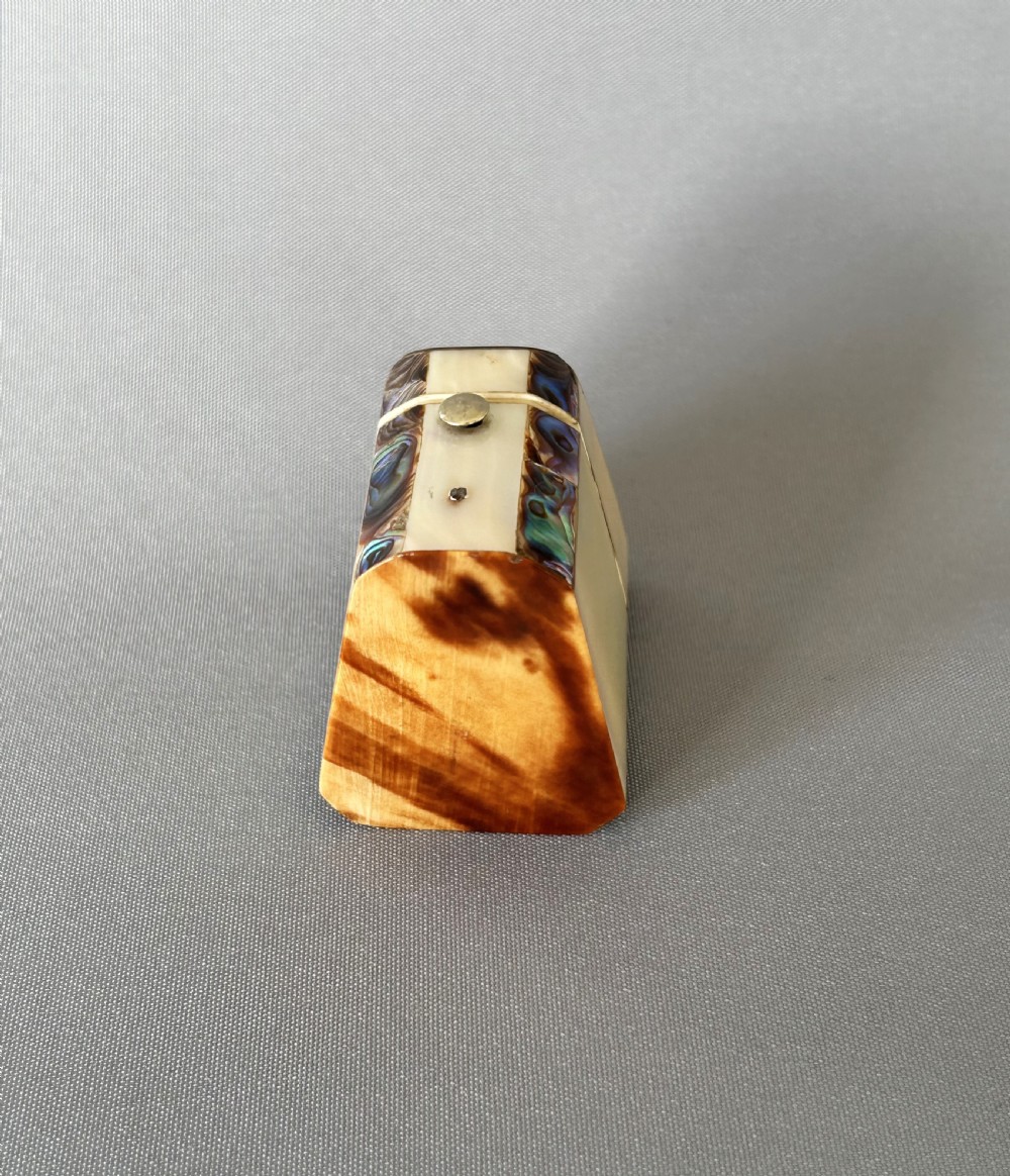 A Victorian novelty 'knife box' thimble/needle case View VI