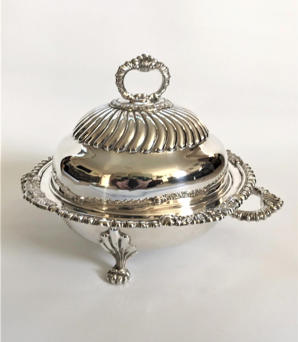 A Handsome Victorian Silver Plated Warming Dish