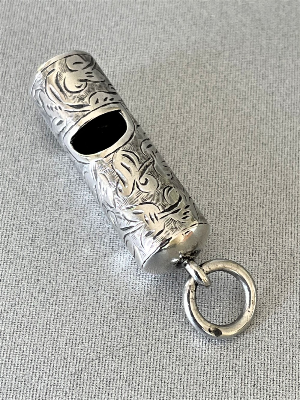 A Sampson Morden Chester Silver Dog Whistle