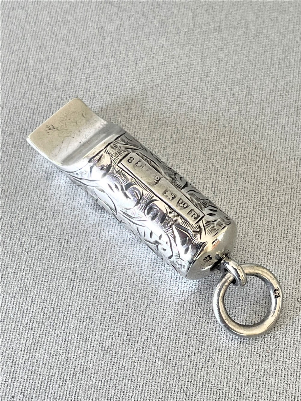 A Sampson Morden Chester Silver Dog Whistle View II
