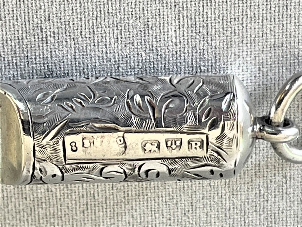 A Sampson Morden Chester Silver Dog Whistle View III