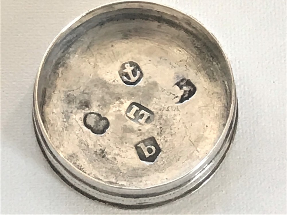 A fine late 18th Century silver patch box View IV