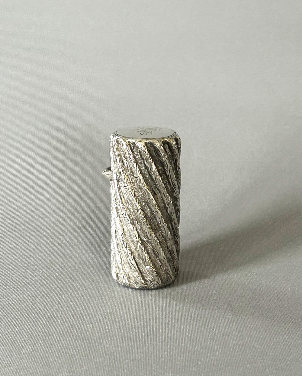 A superb Sampson Morden Victorian silver scent bottle