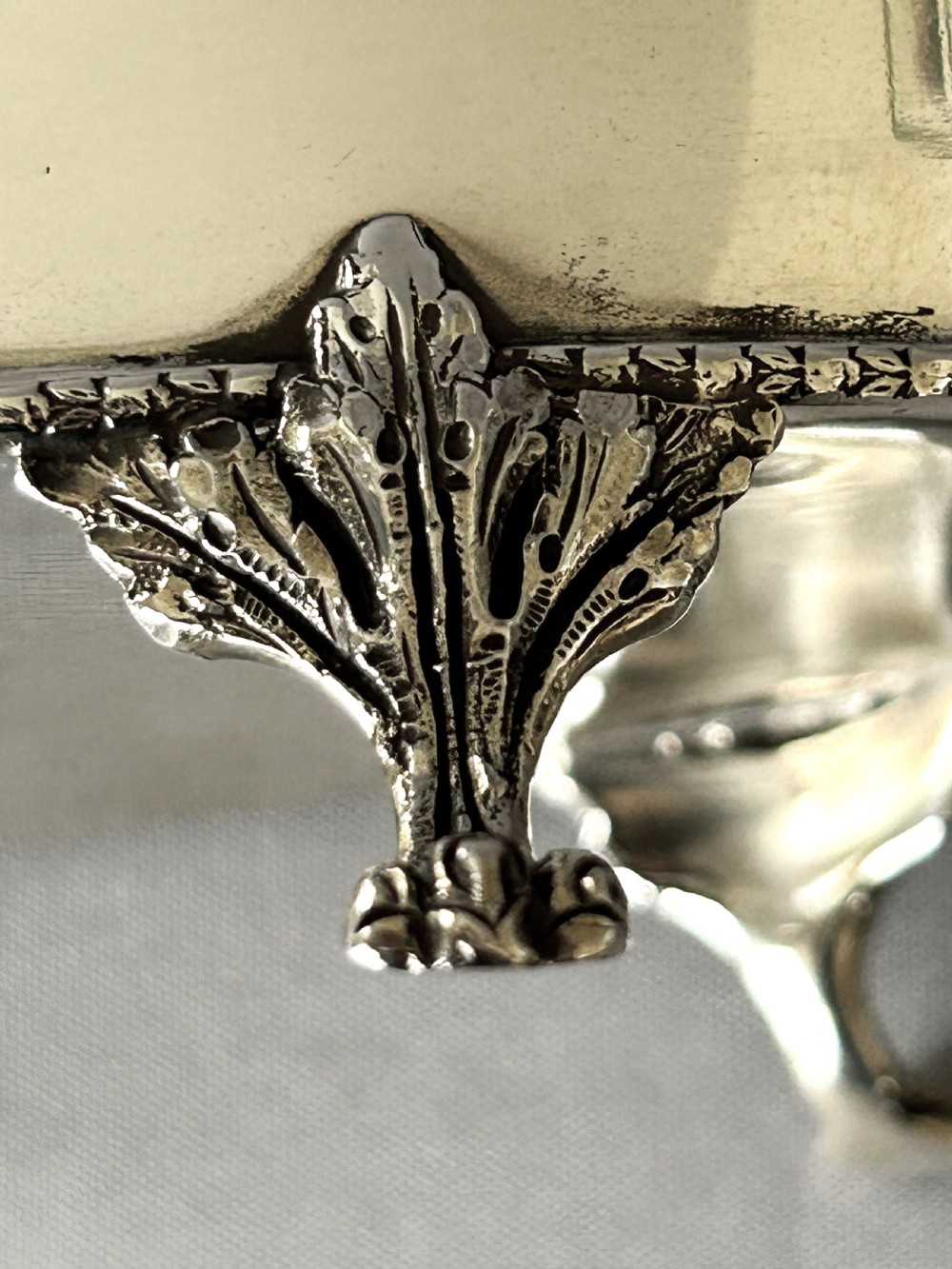 A Superb Edwardian large silver jewel box View VIII