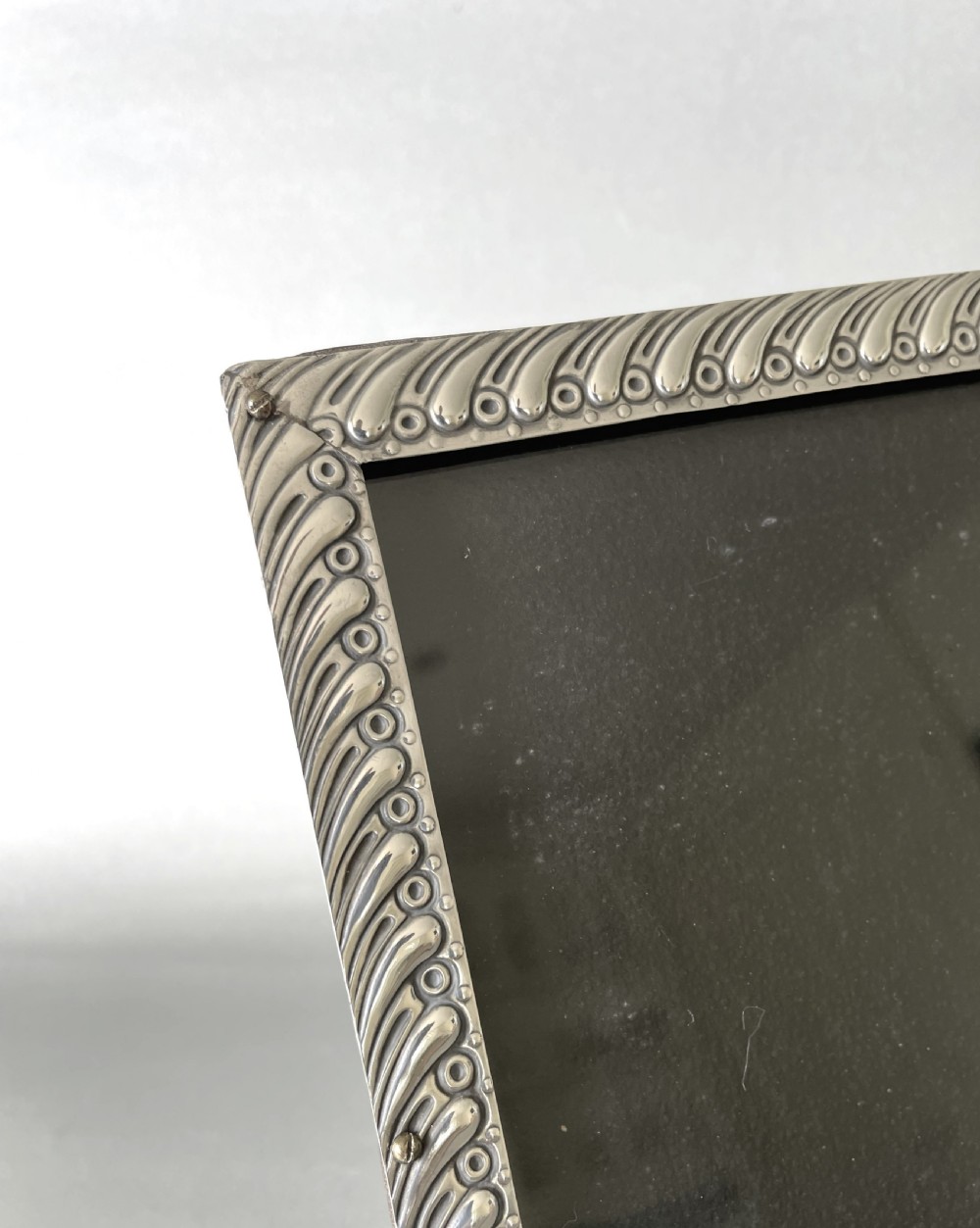 A William Comyns Landscape Victorian Silver Photo Frame View III