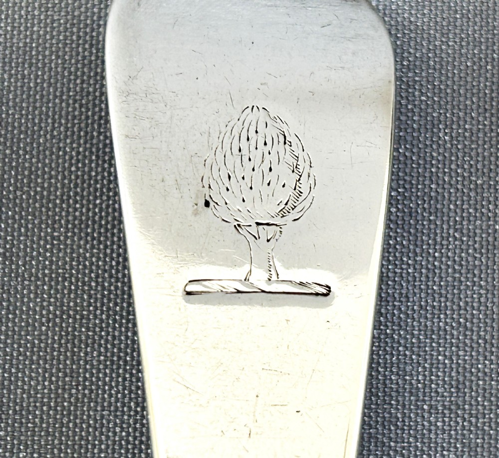 A set of 8 Bateman Family 18th Century tablespoons View III