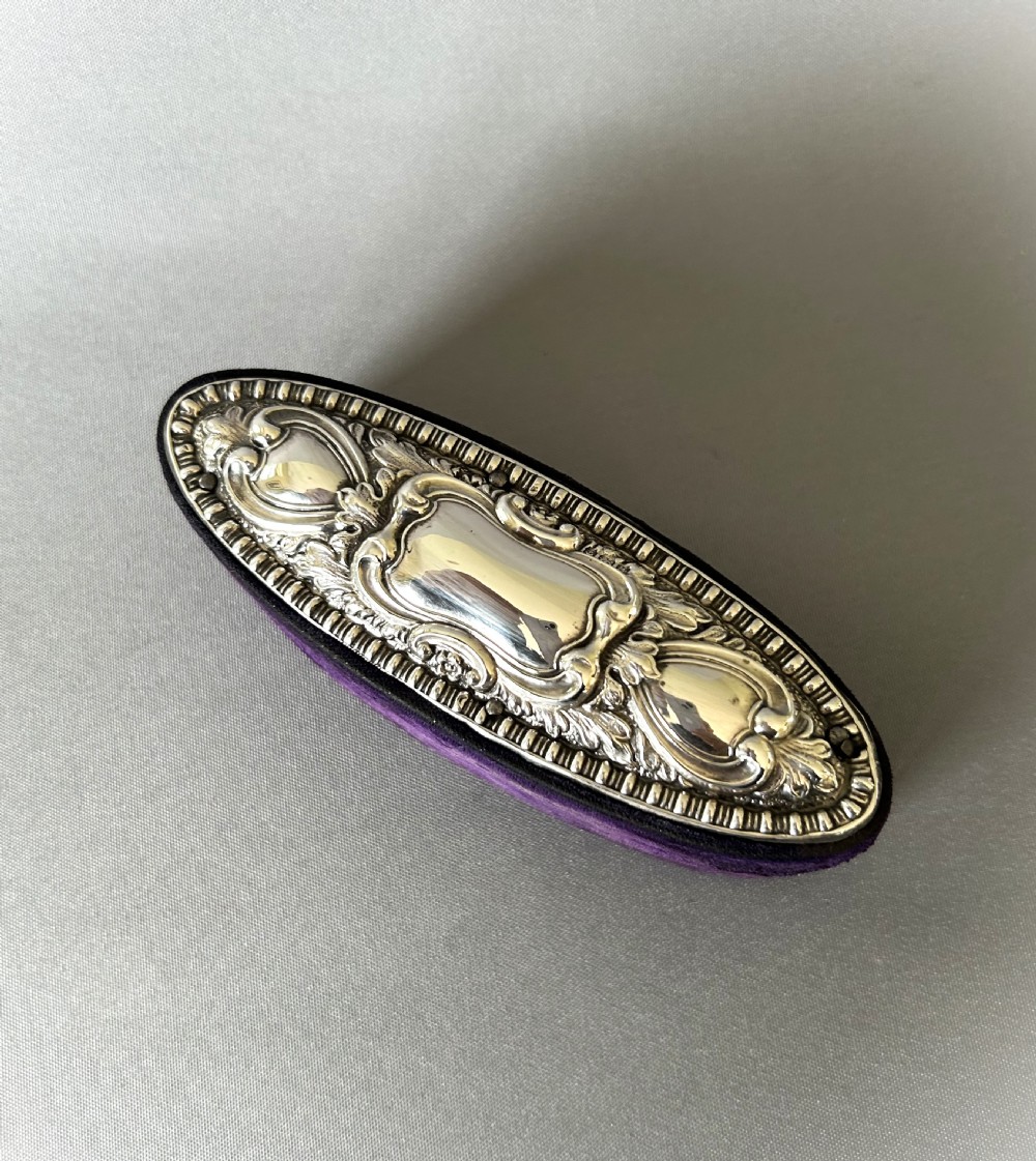 A charming Edwardian silver mounted trinket box View III