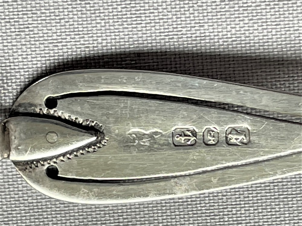 A lovely Victorian silver & mother-of-pearl trowel bookmark View IV