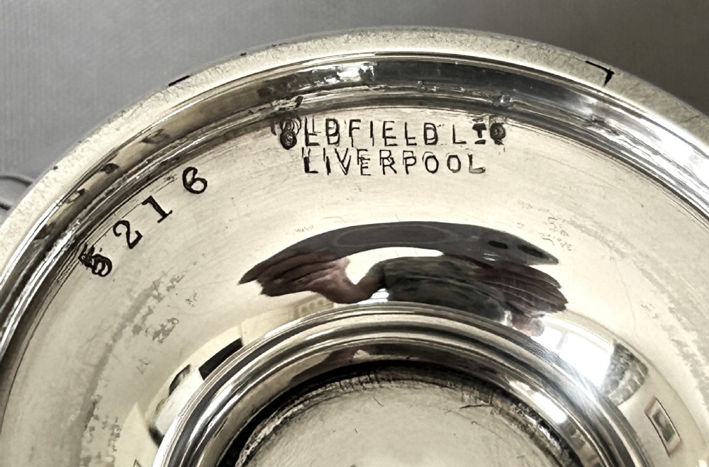 A stylish Edwardian silver bowl View III