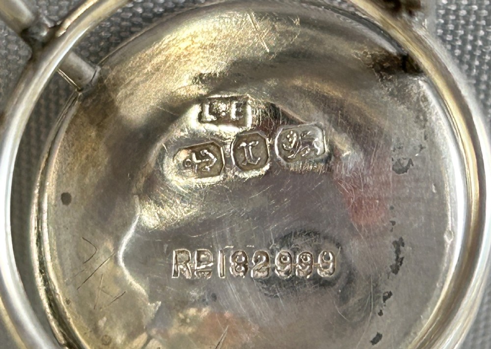 An unusual Victorian silver salon chair pin cushion View V