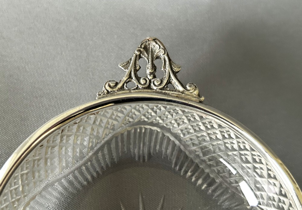 A gorgeous pair of Victorian silver mounted novelty trinket dishes View III