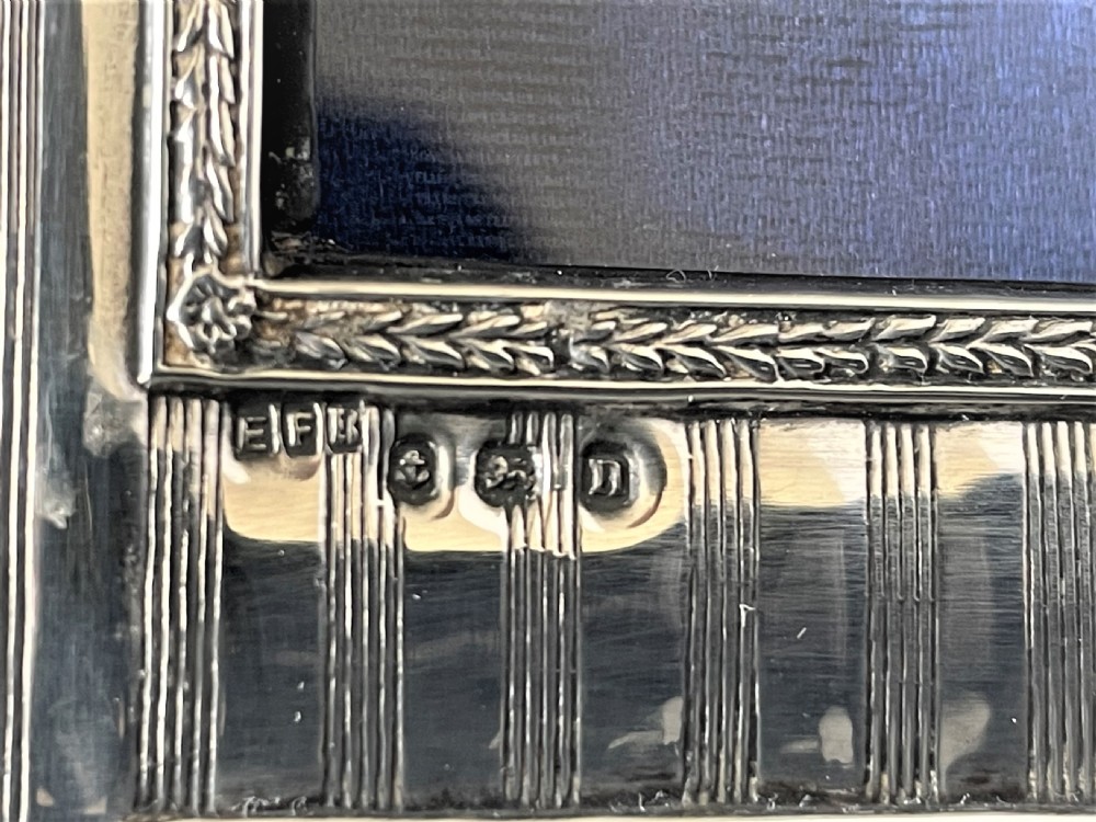 A handsome Art Deco silver photo frame View II