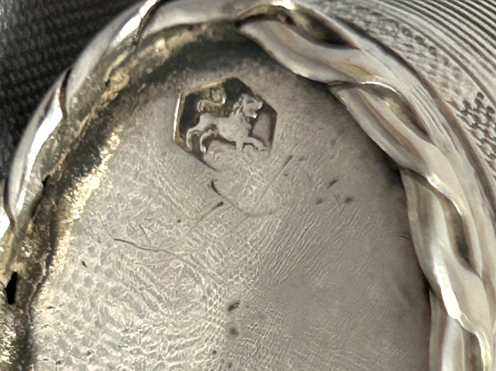 A rare early 19th Century Dutch silver peppermint box View VIII