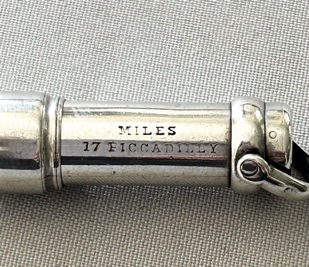 A mid-Victorian Sampson Morden silver propelling pencil View IV