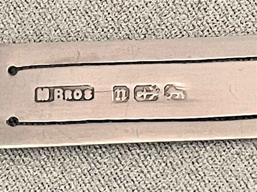 A Charming Victorian Silver Bookmark View II
