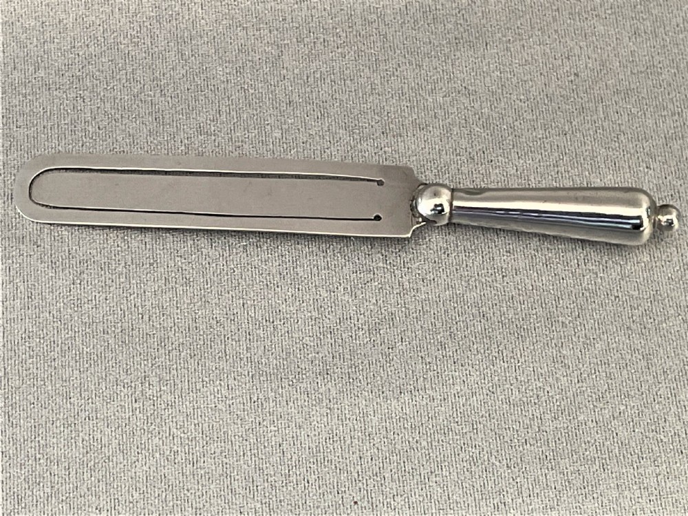 A Charming Victorian Silver Bookmark View IV