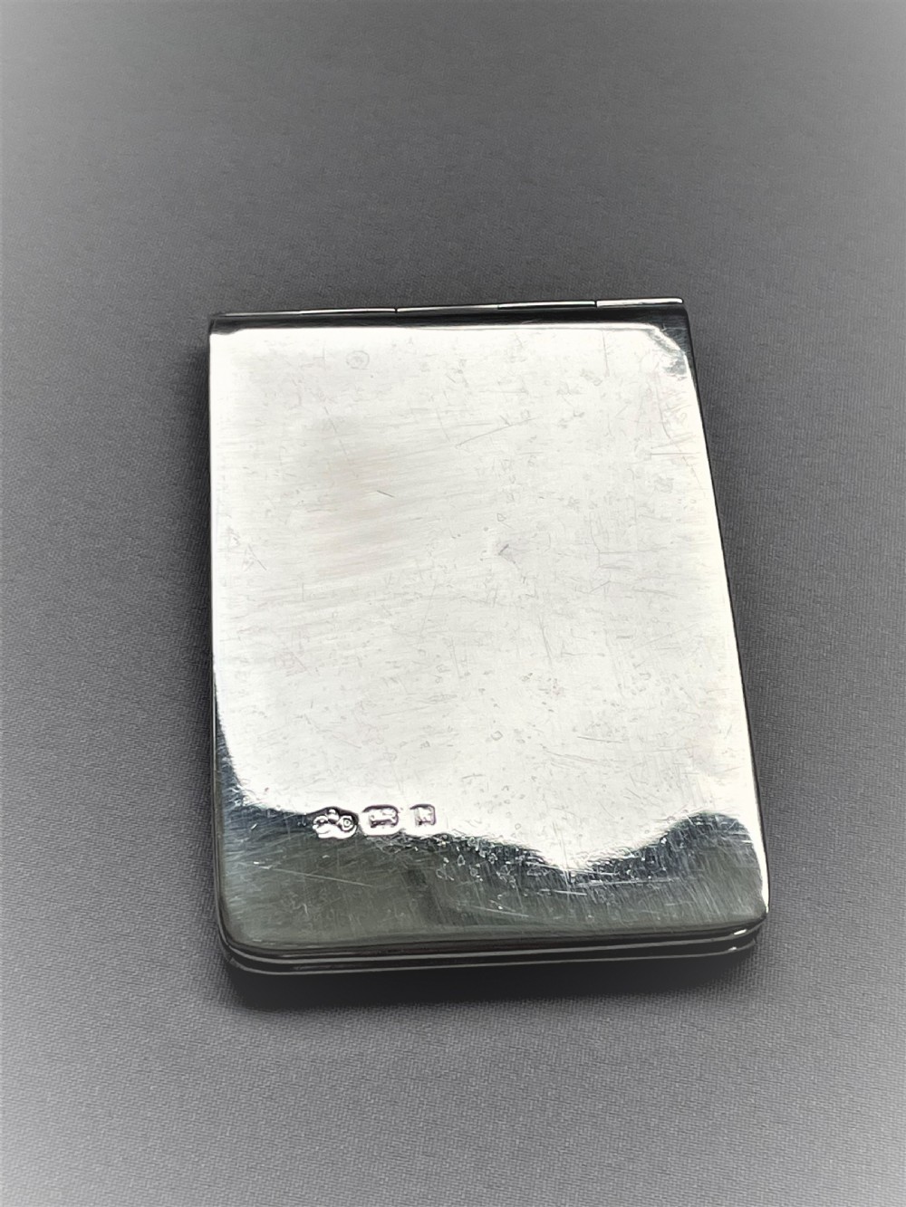 Superb Edwardian silver wallet/stamp case View II