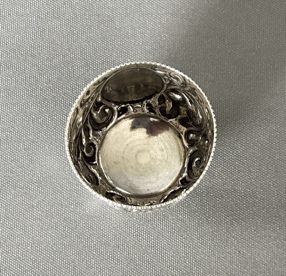 An exquisite Victorian silver miniature rosebowl View IV