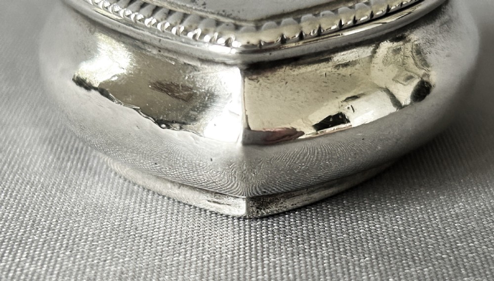 A late Victorian silver heart shaped pill box View II