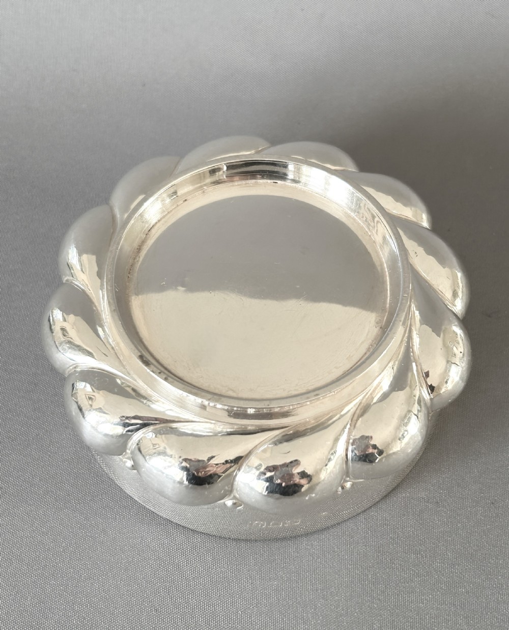 A gorgeous late Victorian silver gilt Arts & Crafts bowl View V