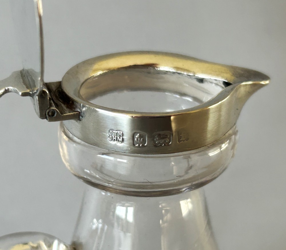 An Edwardian silver mounted Whisky tot View VII