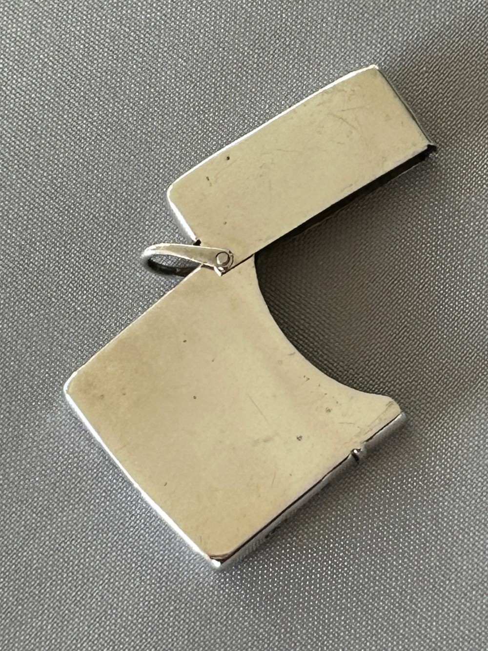 A collectible George V silver stamp case