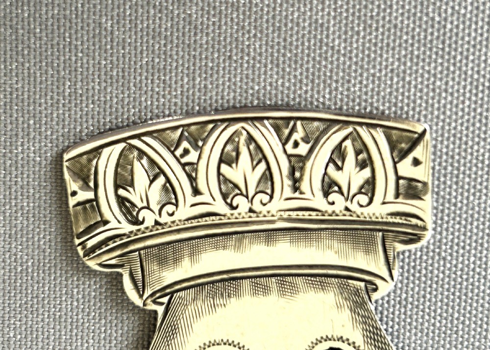 A rare Edwardian silver 'pointing finger' bookmark View IV
