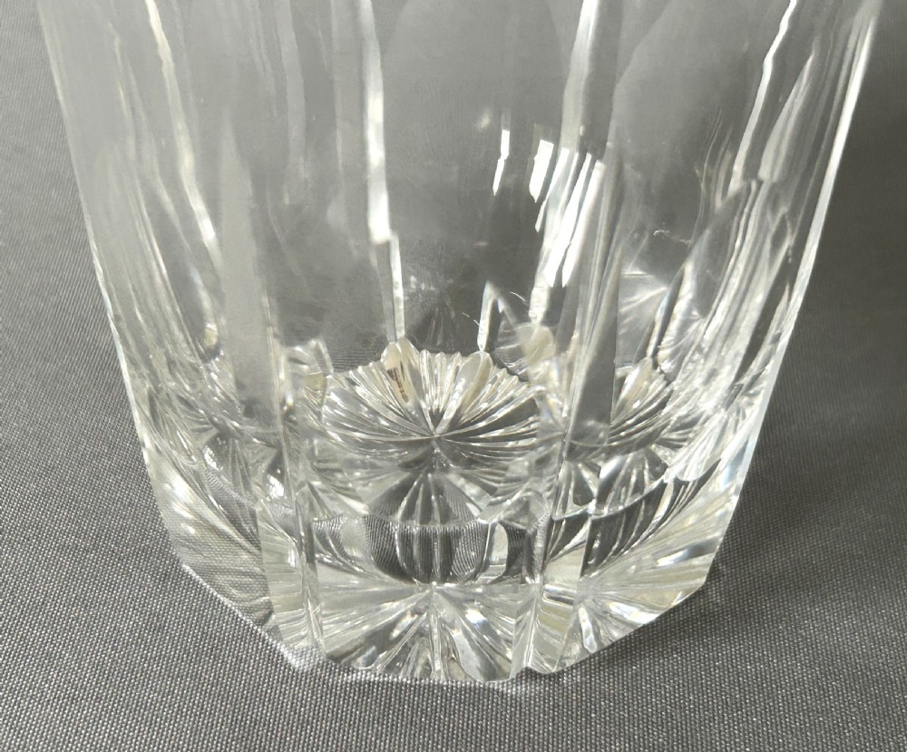 Handsome Victorian cut glass Whisky tumbler View III