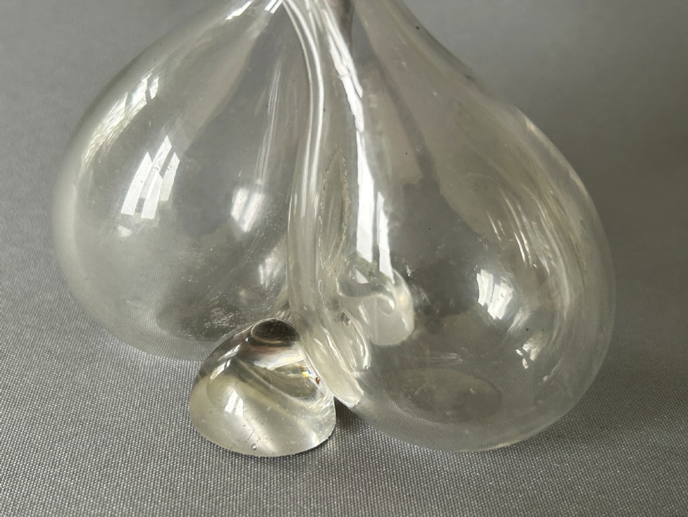 A charming Edwardian small silver mounted oil & vinegar duo View IV