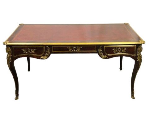 FRENCH ROSEWOOD WRITING TABLE 1860