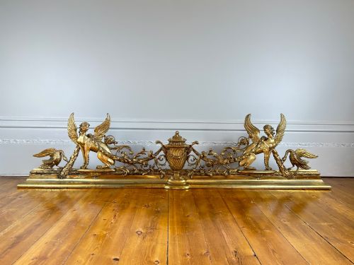 A Magnificent Dore Bronze Fender, E F Caldwell New York C1900 1.96 Cm Length