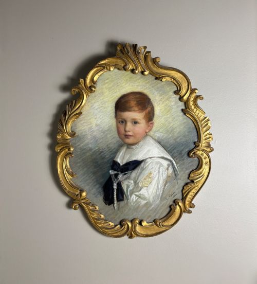 A PORTRAIL OF A BOY BY EMILY EYRES 1901