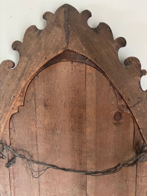 A PAIR OF QUEEN ANNE STYLE CHINOISERIE MIRRORS C 1880 - ADDITIONAL PHOTO 9